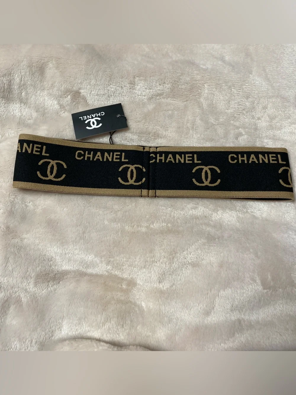 Chanel. chanei headband